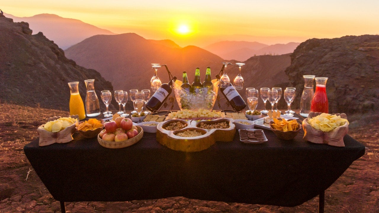 Andes Sunset - Cordilheira 